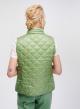 Green sleeveless quilted, padded Jacket Emme Marella - 3