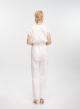 White popline Jumpsuit "EKALI" Devotion Twins - 3