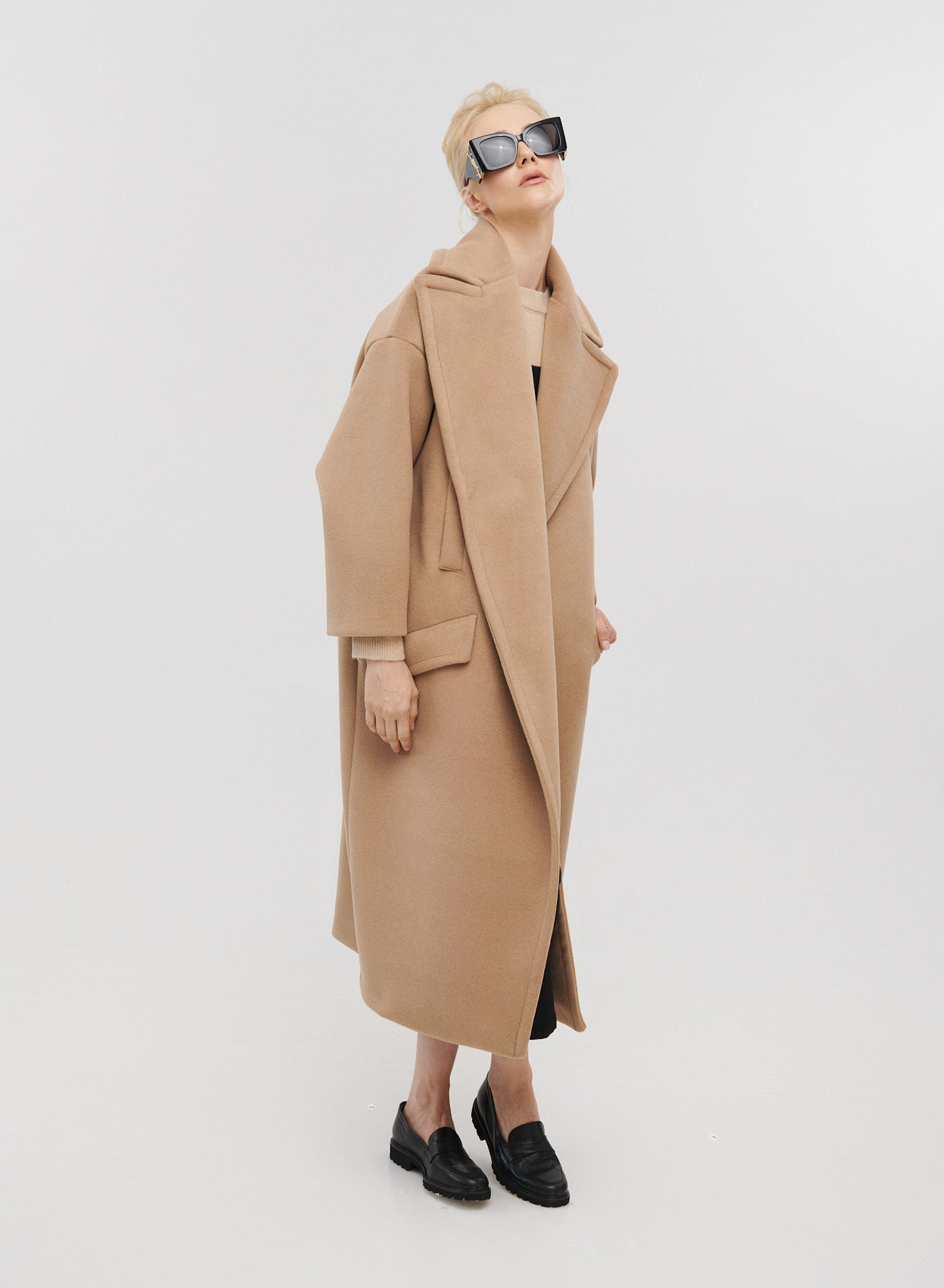 Παλτό μακρύ oversized - 1