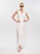 White long sleeveless poplin Dress "KALIPSO" Devotion Twins - 0