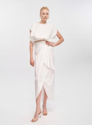 White wraped Skirt "KHALISI" Devotion Twins - 33873