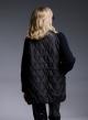 Double-breasted cardigan puffer with knit - 3