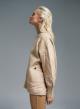 Beige Knitted blouse with other fabric details Jean Louis Francoise - 3