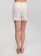 White poplin Shorts "DESPOINA" Devotion Twins - 2