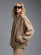 Camel teddy Jacket Vicolo - 4