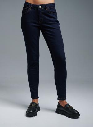 Navy Blue skinny stretch cotton Jeans Emme Marella - 36036