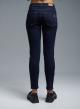 Navy Blue skinny stretch cotton Jeans Emme Marella - 2