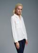 White Shirt with front pockets Emme Marella - 0