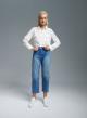 Blue wide and loose fit Jeans Emme Marella - 3