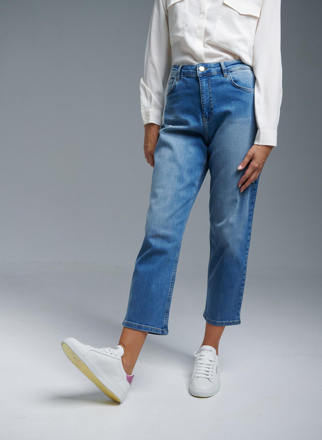 Blue wide and loose fit Jeans Emme Marella - 5