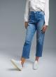 Blue wide and loose fit Jeans Emme Marella-5