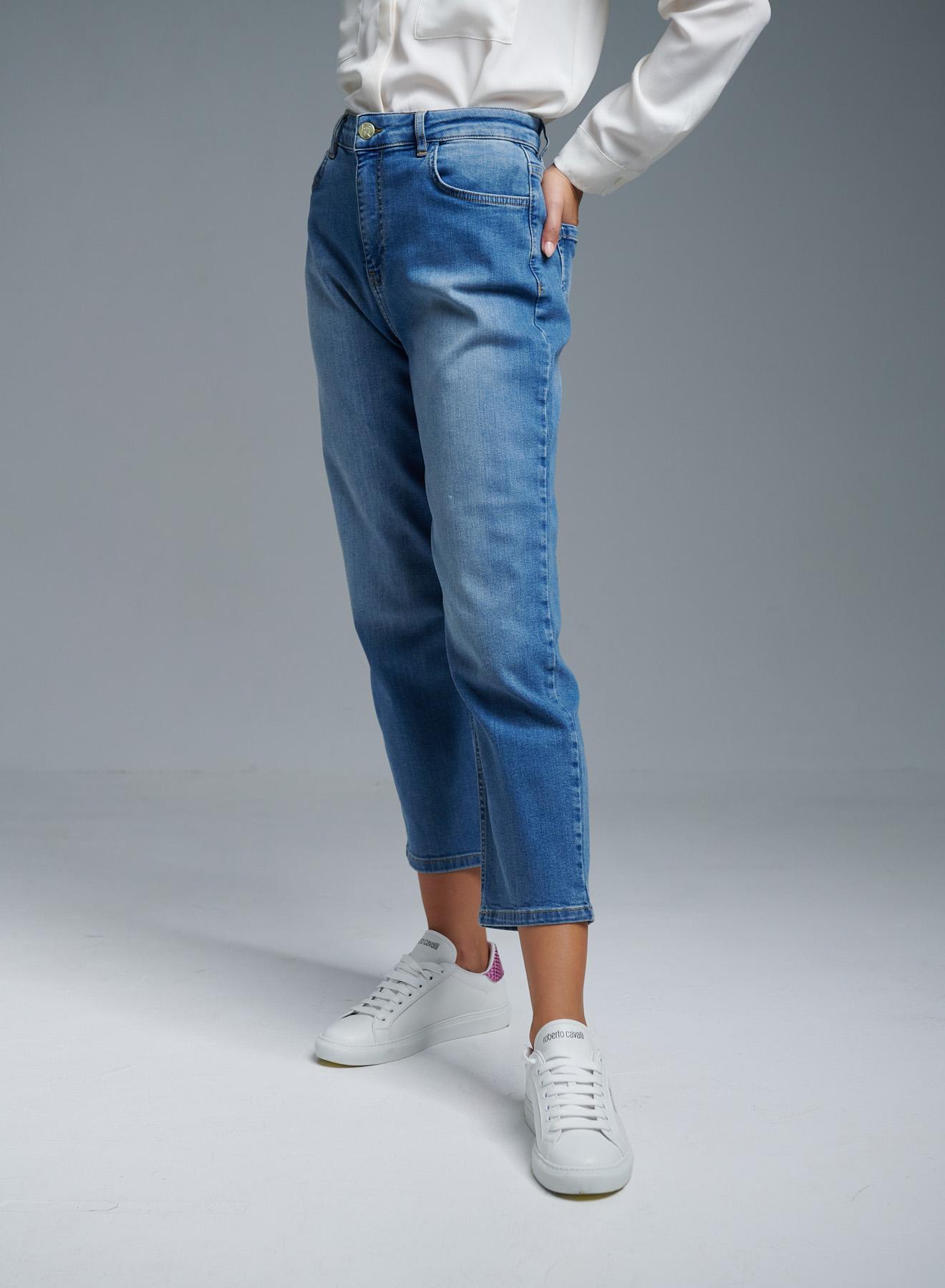 Blue wide and loose fit Jeans Emme Marella - 1