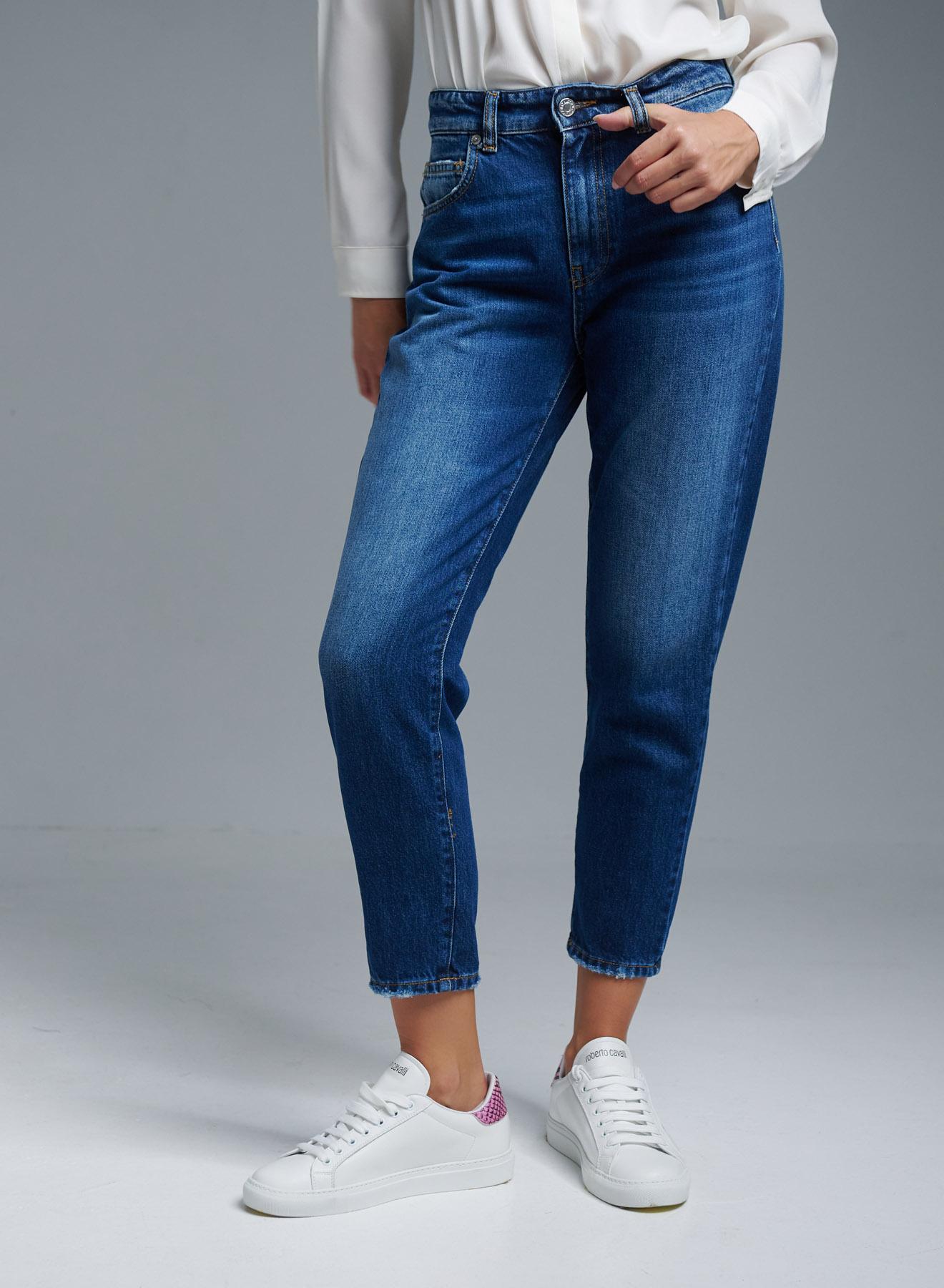 Blue cropped Jeans Vicolo - 2