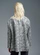 Grey oversized boucle Jacket with sequins Vicolo - 3