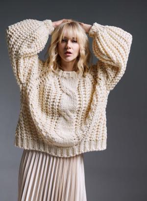  Chunky knit sweater - 23987