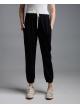 Black Sweatpants with elasticated hem Vicolo - 1