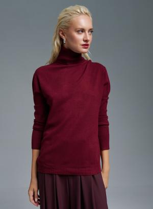 Bordeaux turtleneck sweater Melany - 36303