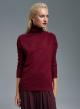 Bordeaux turtleneck sweater Melany - 0