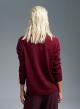 Bordeaux turtleneck sweater Melany - 2