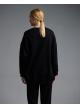 Black oversized Sweatshirt Vicolo - 3