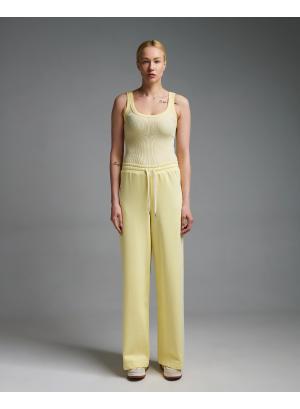 Yellow straight fit Sweatpants Vicolo - 55590