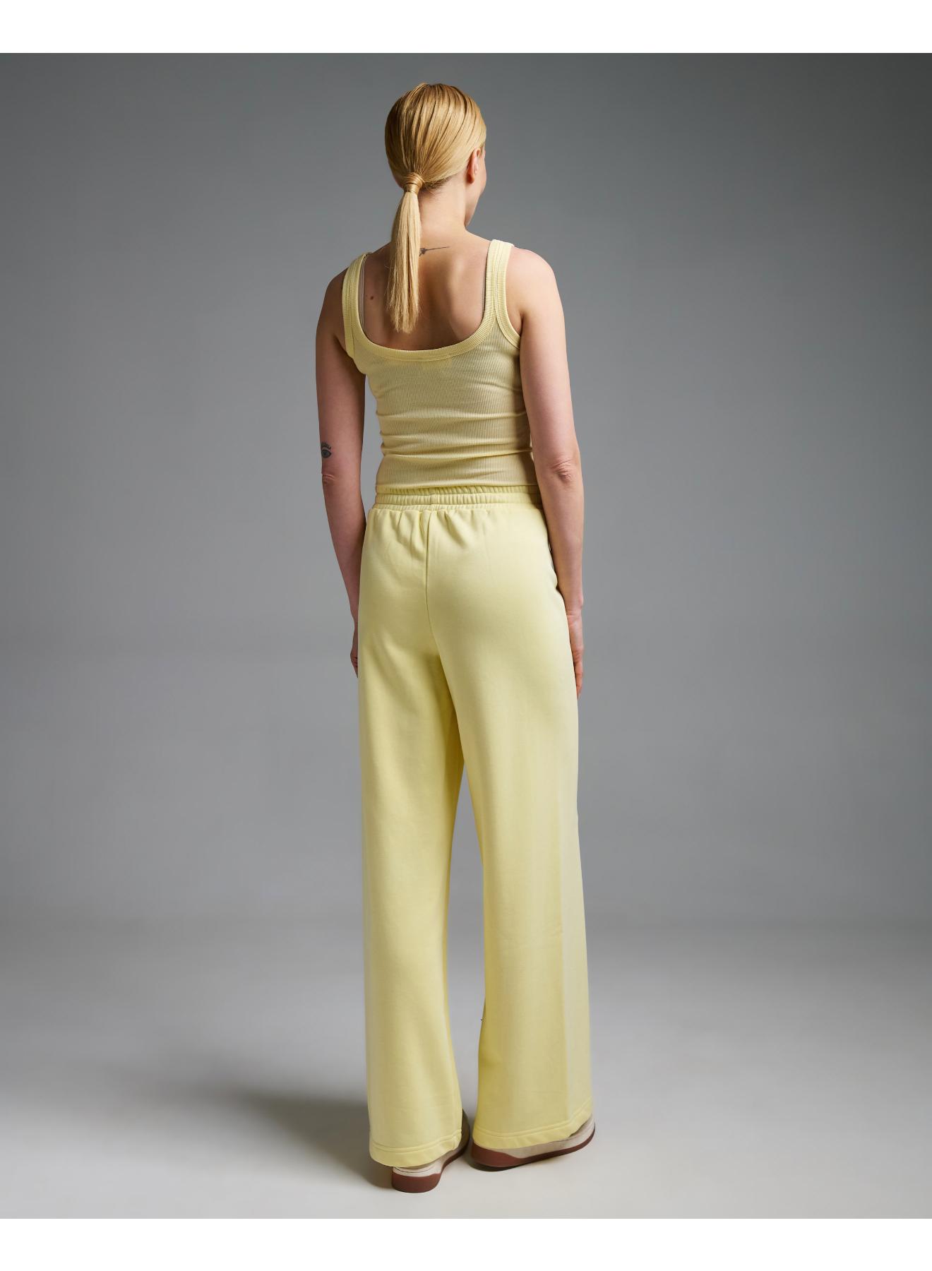 Yellow straight fit Sweatpants Vicolo - 4