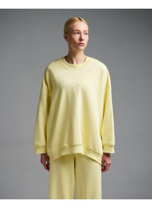 Yellow oversized Sweatshirt Vicolo - 55609