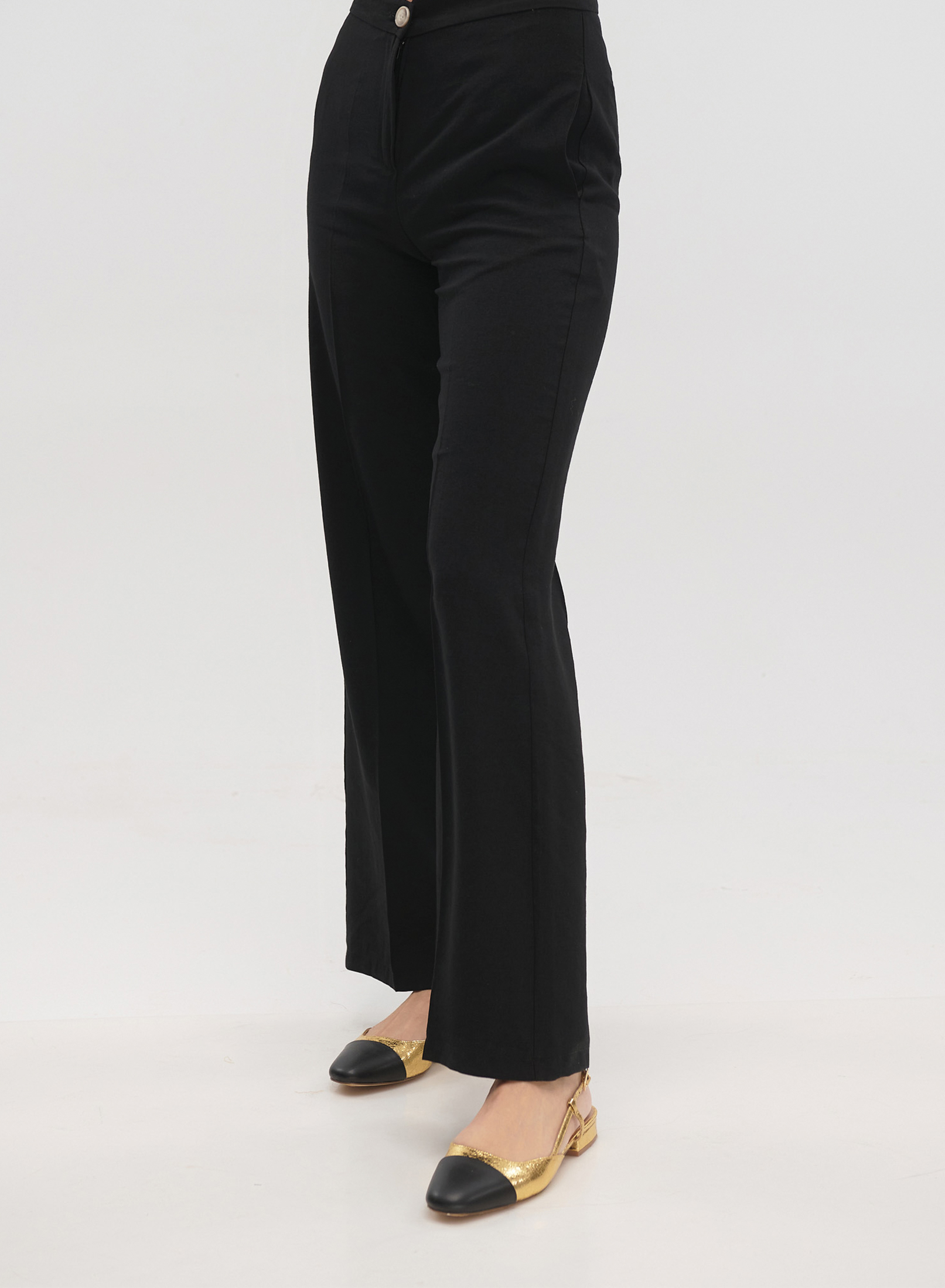 Black straight legs Trousers Vicolo - 1