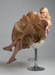 Nude silky touch Φόρεμα με τιράντες Valentina Milano-7