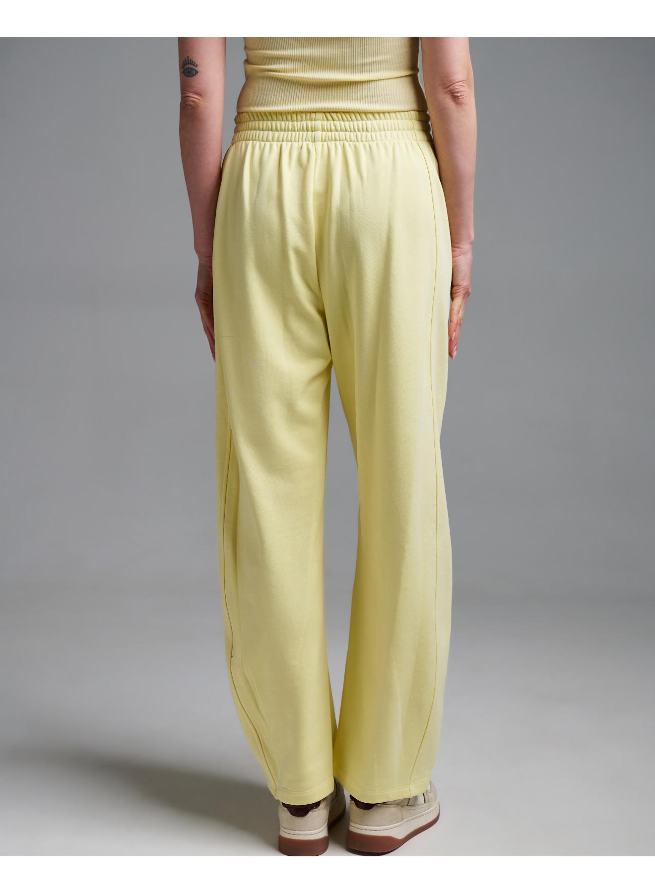 Κίτρινο barrel Παντελόνι Φούτερ Vicolo - 5