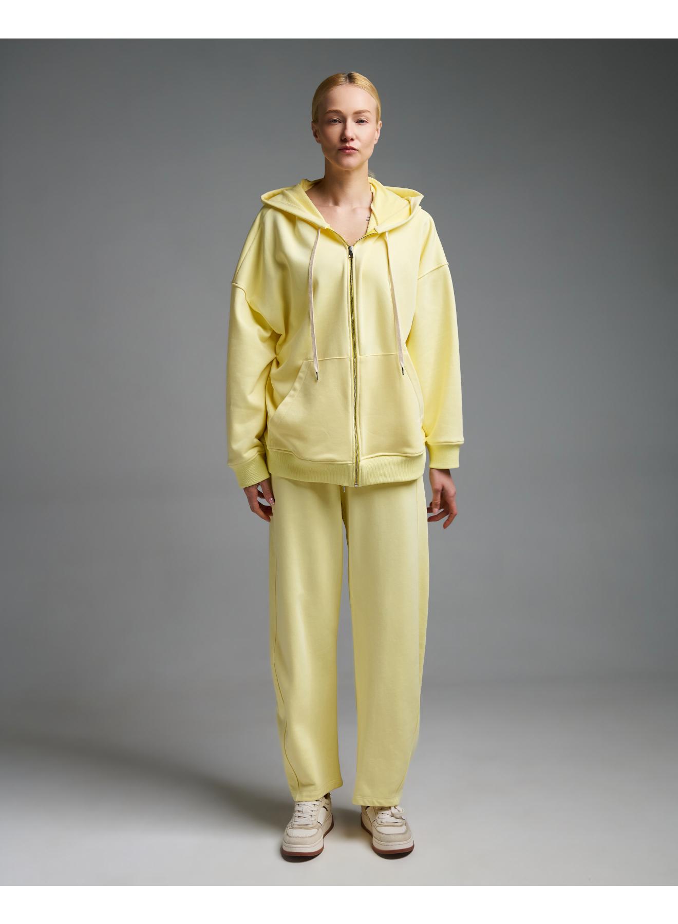 Κίτρινο barrel Παντελόνι Φούτερ Vicolo - 3