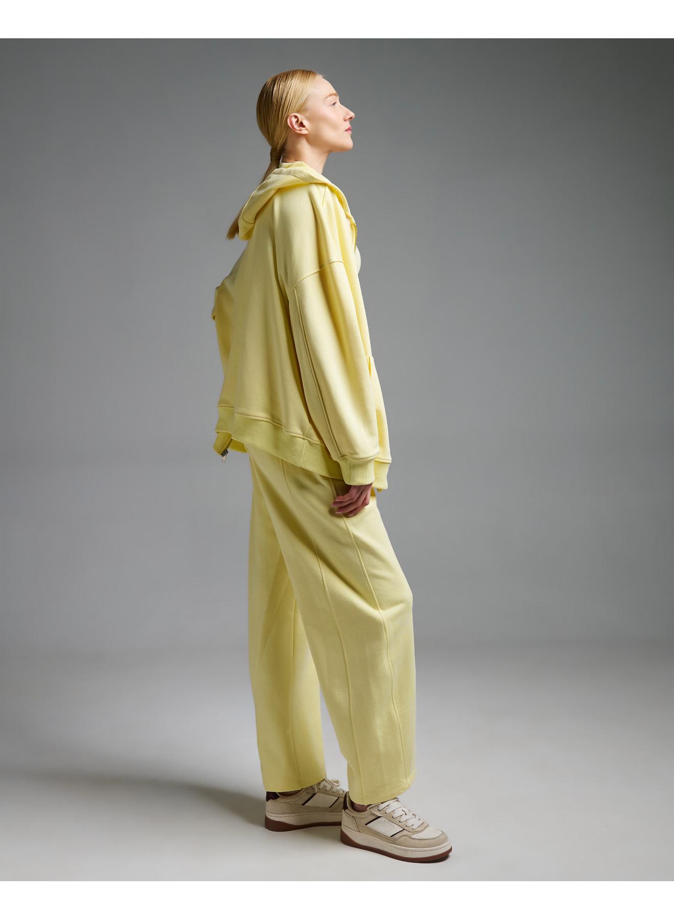 Κίτρινο barrel Παντελόνι Φούτερ Vicolo - 4