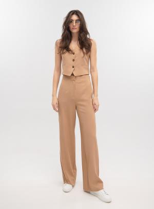 Camel Gilet and Trouser co-ord set Emme Marella - 41443