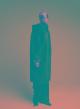 Black reversible Coat, Mouton-eco Fur, with hood Emme Marella-5