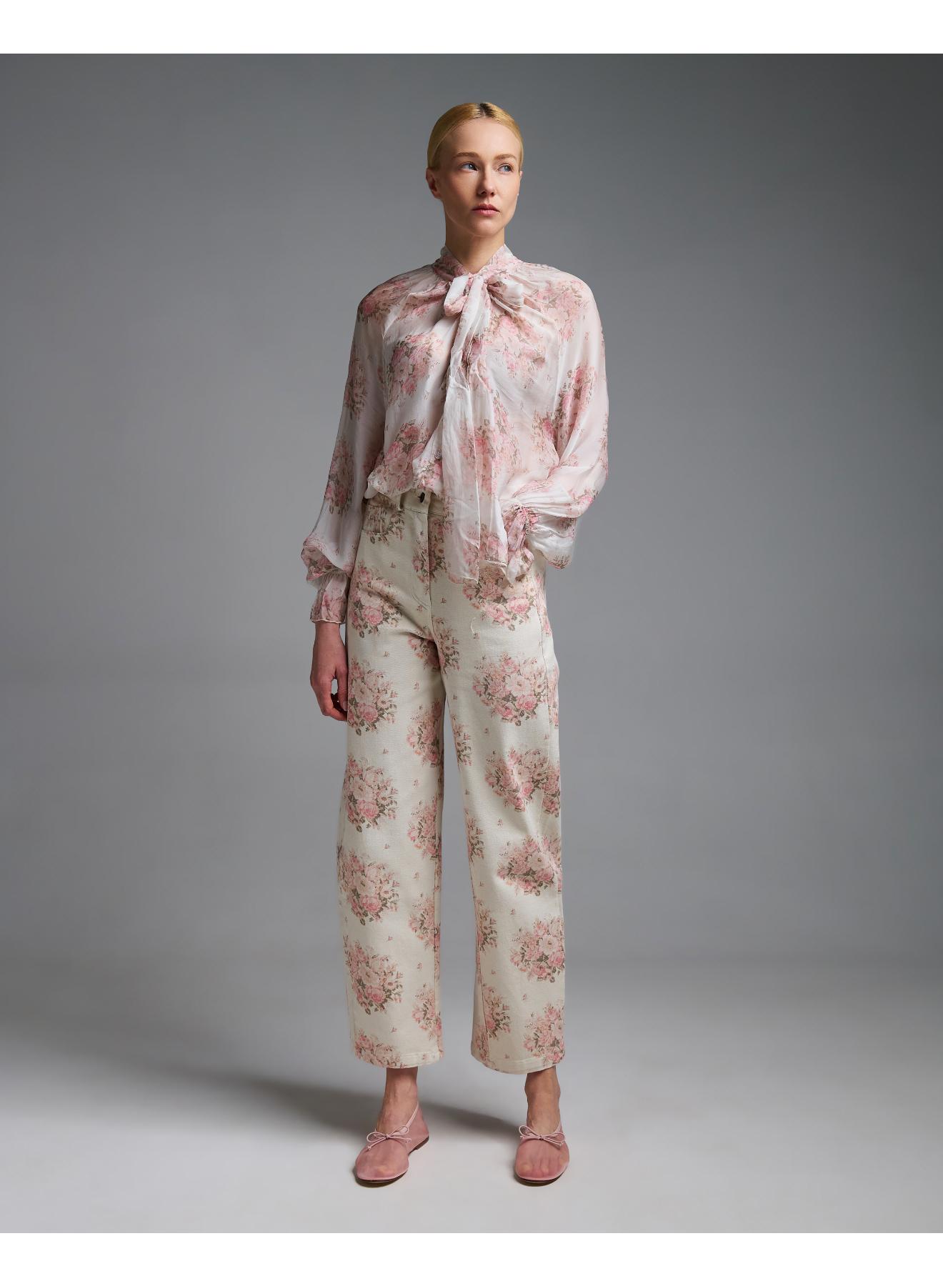 Floral barrel Παντελόνι Τζιν Vicolo - 2