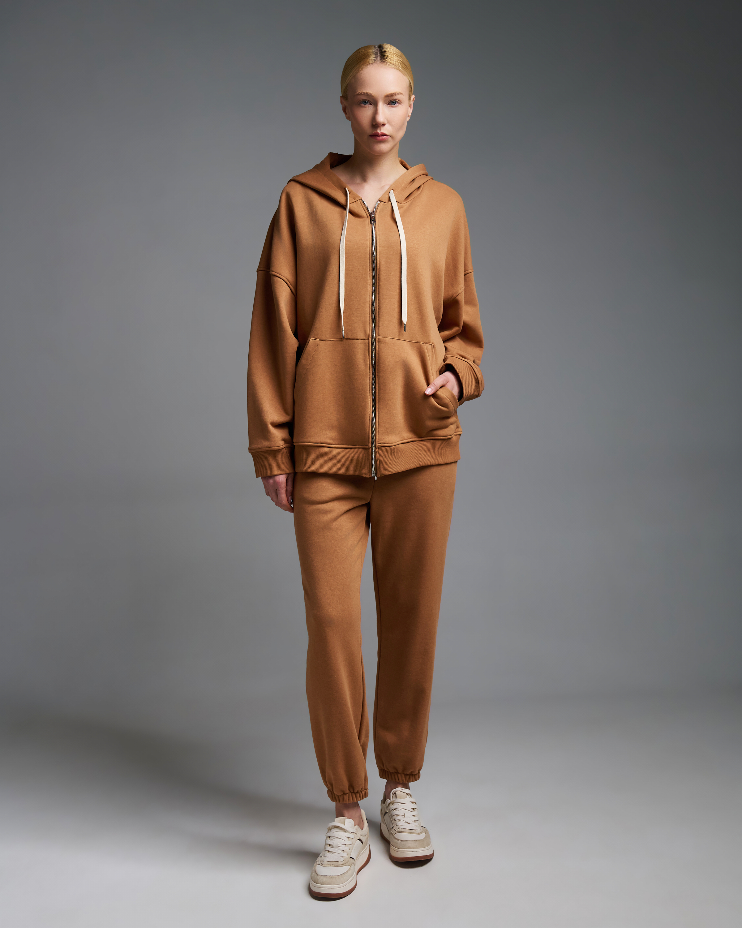 Ταμπά Φούτερ Ζακέτα με φερμουάρ και με κουκούλα Vicolo - 2