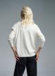 Ecru turtleneck sweater Melany - 4