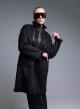 Black reversible Overcoat Mouton-Teddy Emme Marella - 2