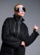 Black reversible Overcoat Mouton-Teddy Emme Marella - 3