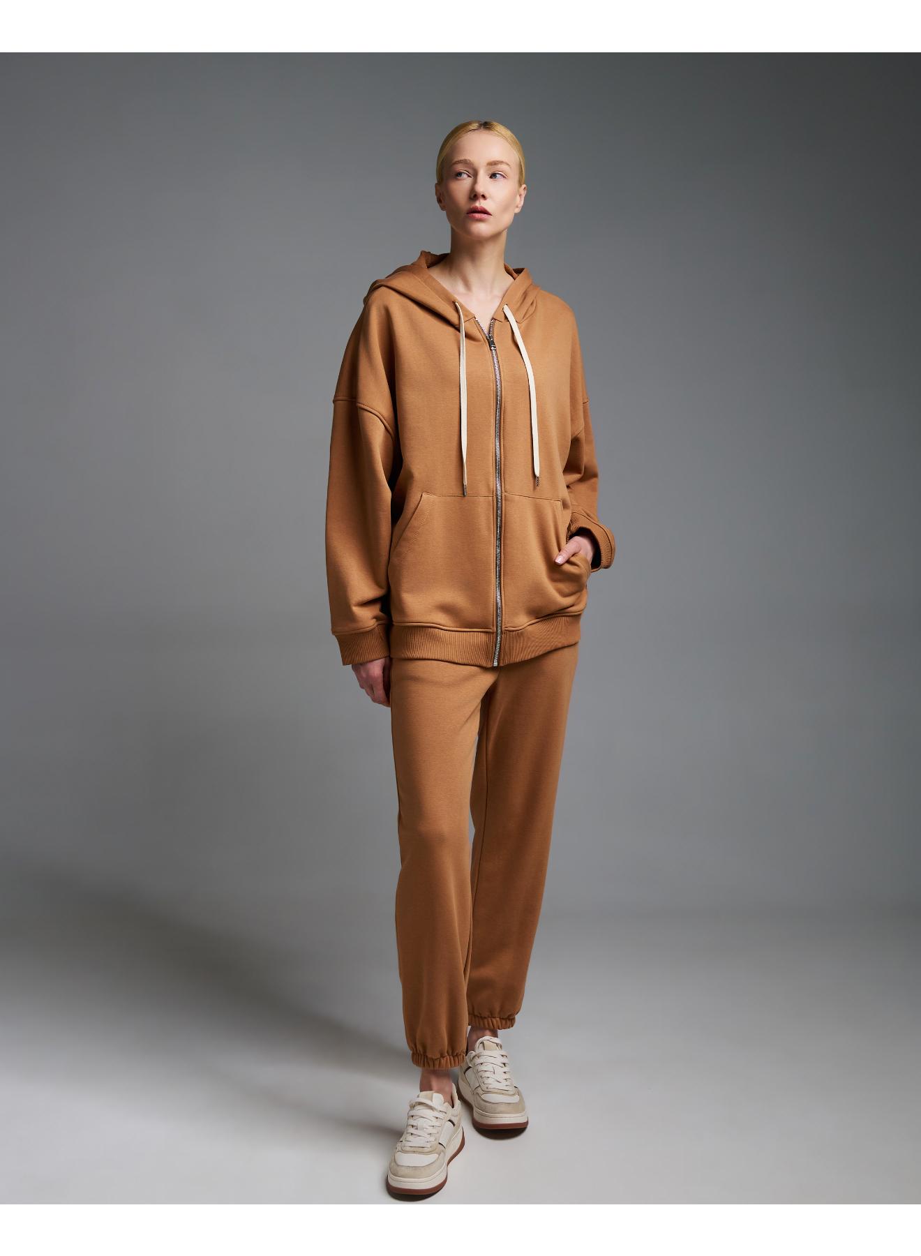 Ταμπά Φούτερ Ζακέτα με φερμουάρ και με κουκούλα Vicolo - 5