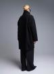 Black reversible Overcoat Mouton-Teddy Emme Marella - 3