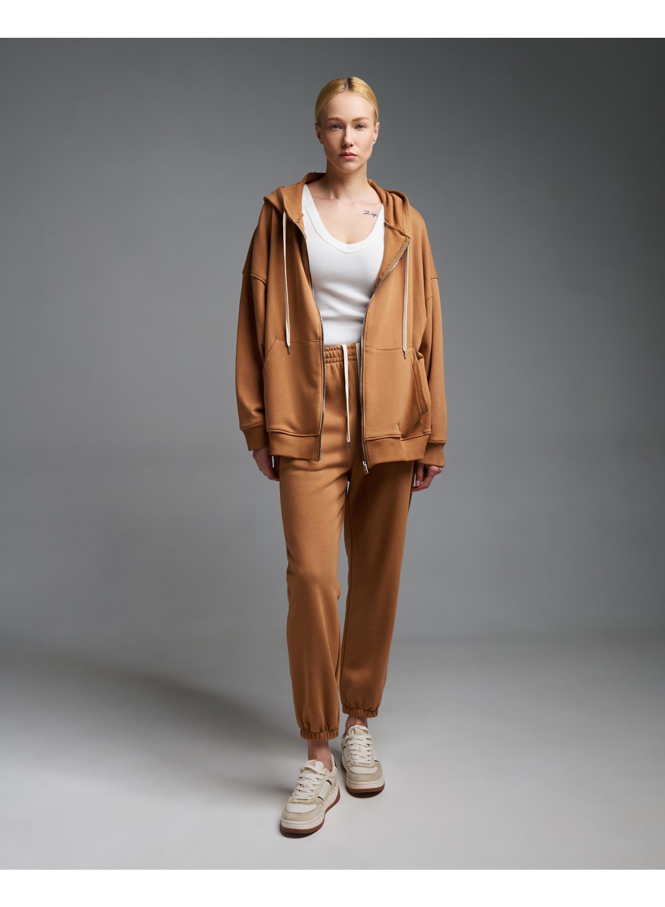 Ταμπά Φούτερ Ζακέτα με φερμουάρ και με κουκούλα Vicolo - 4