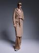 Bouble breasted coat with belt - 1
