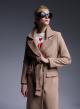 Bouble breasted coat with belt - 4