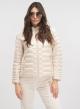 Ecru Jacket with detachable hood Fly Luxury - 1