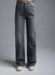 Grey wide legs Jeans Vicolo - 1