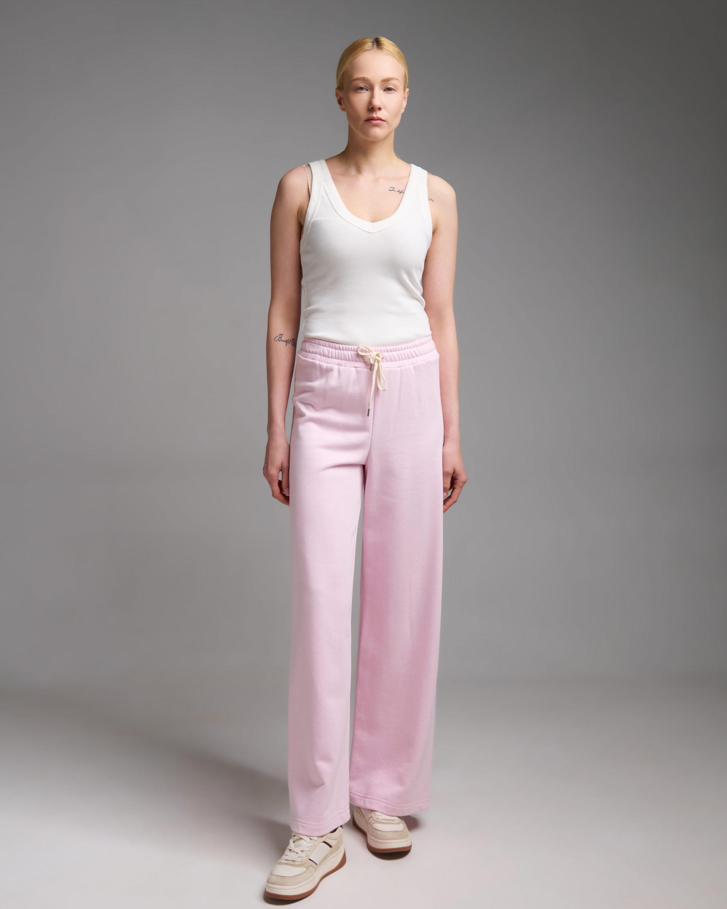 Ροζ Παντελόνι Φούτερ σε ίσια γραμμή Vicolo - 1