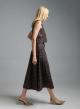 Chocolate polka dot Skirt Motel - 3