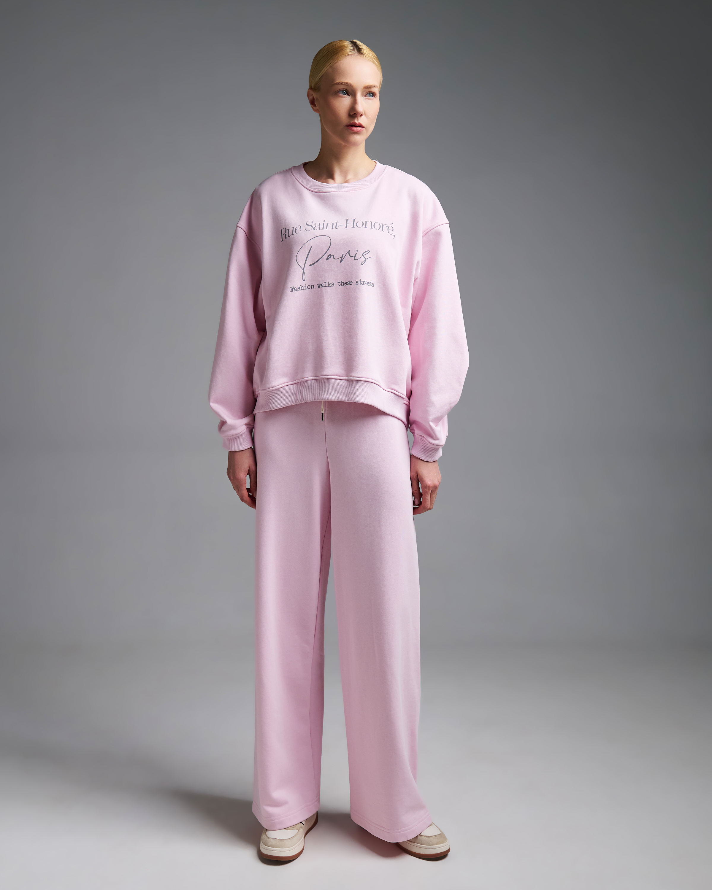 Ροζ Παντελόνι Φούτερ σε ίσια γραμμή Vicolo - 0