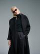 Black long oversized Coat Imperial  - 0